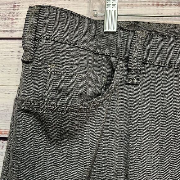 34 Heritage Men’s Pant Charisma Comfort-Rise Classic Fit 40x32 Herringbone Gray - Picture 8 of 13
